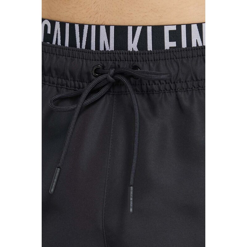 Плувни шорти Calvin Klein в черно KM0KM00992