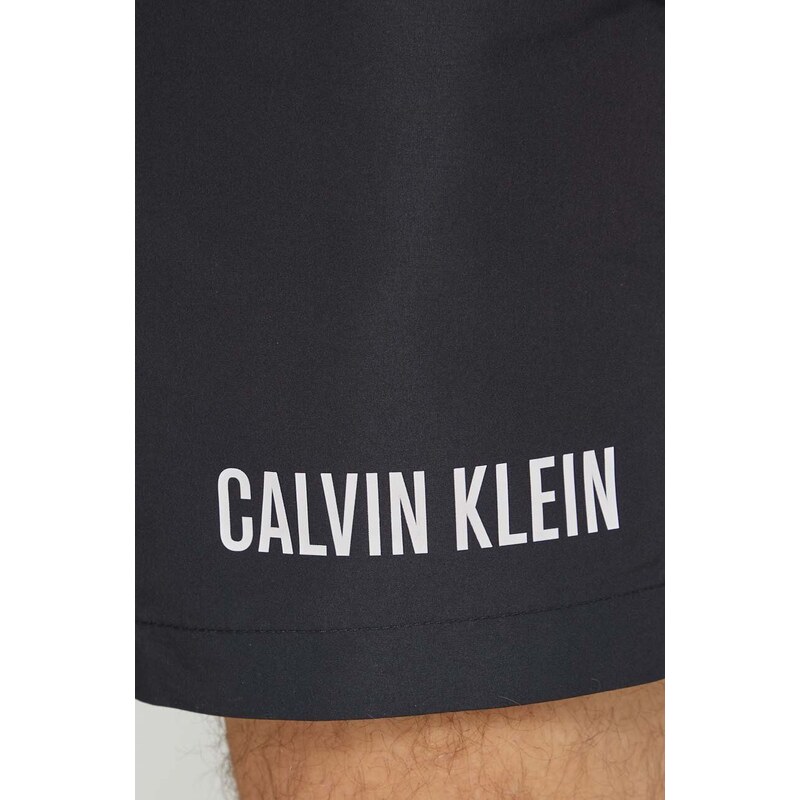 Плувни шорти Calvin Klein в черно KM0KM00992
