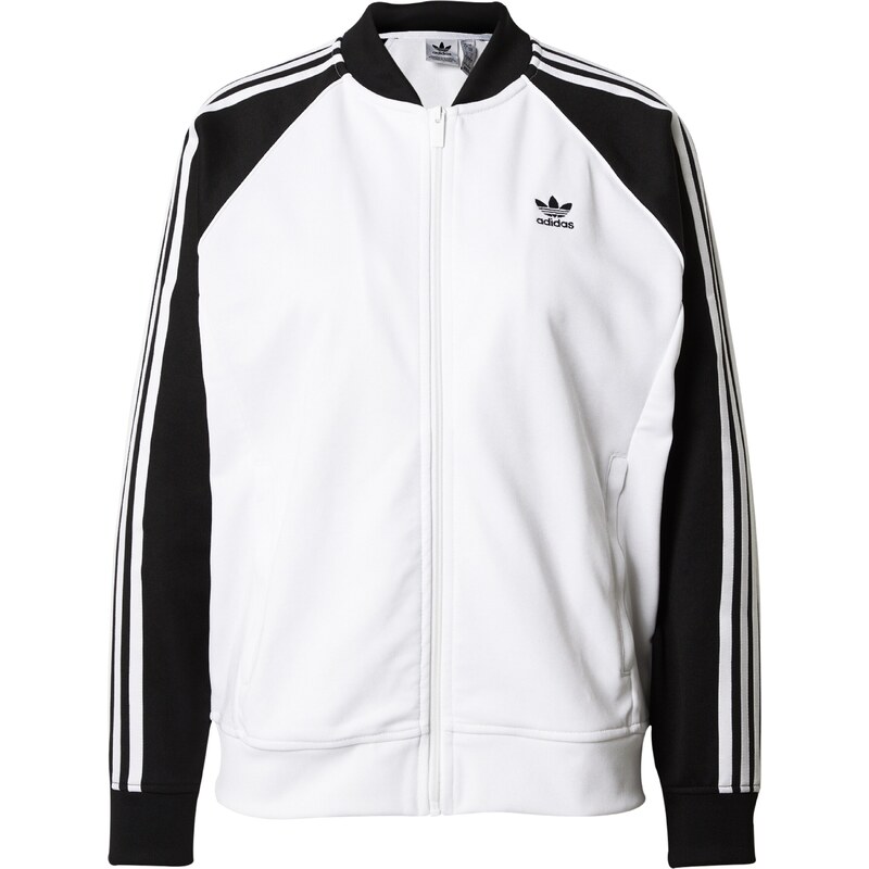 Adidas Originals Суичъри с качулка Loose черно бяло Glamibg 