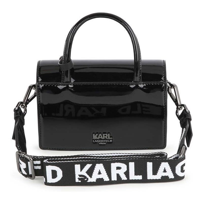 Детска чанта Karl Lagerfeld в черно