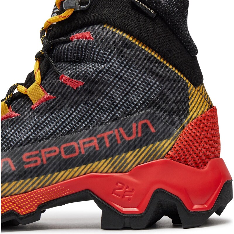 Туристически La Sportiva Aequilibrium Hike Gtx GORE-TEX 44D900100 Carbon/Yellow