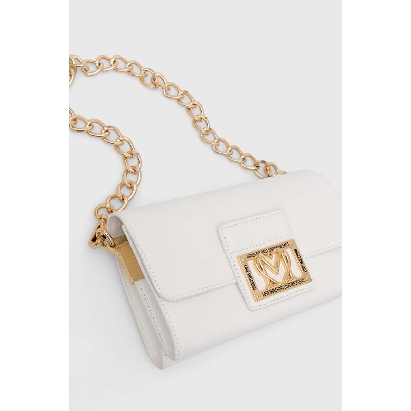 Чанта Love Moschino в бяло