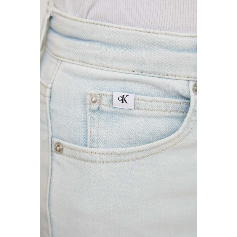 Дънки Calvin Klein Jeans в синьо J20J223308