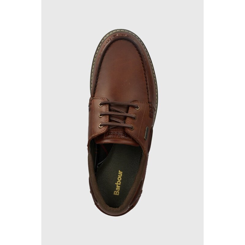 Половинки обувки Barbour Basalt в кафяво MFO0747RE72