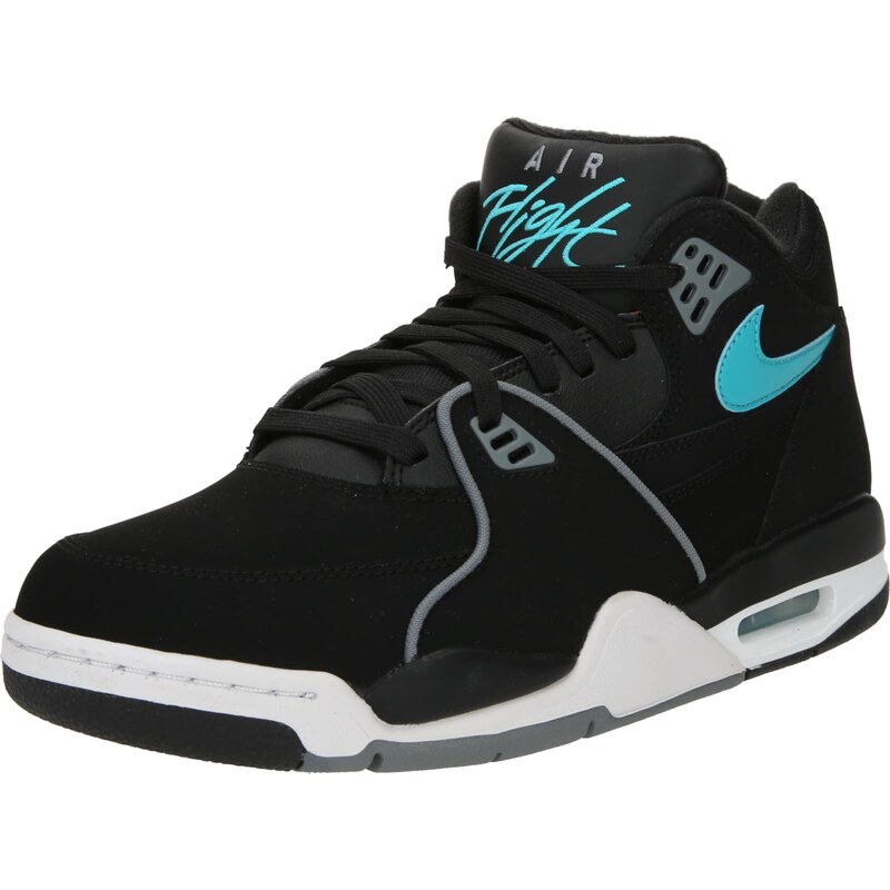 Nike Sportswear Ниски маратонки 'AIR FLIGHT 89' синьо / сиво / черно