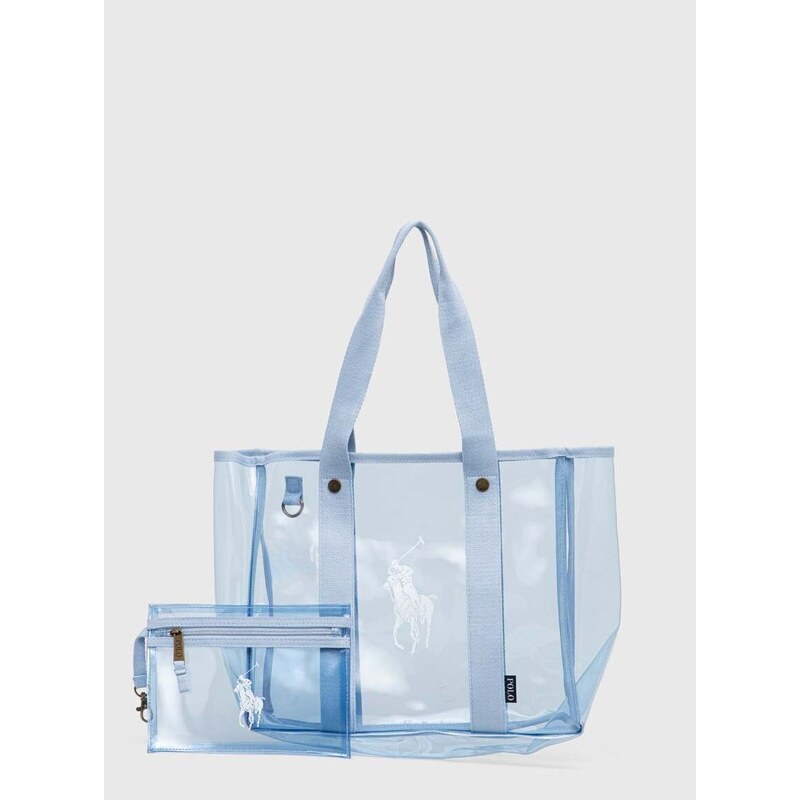 Чанта Polo Ralph Lauren в синьо