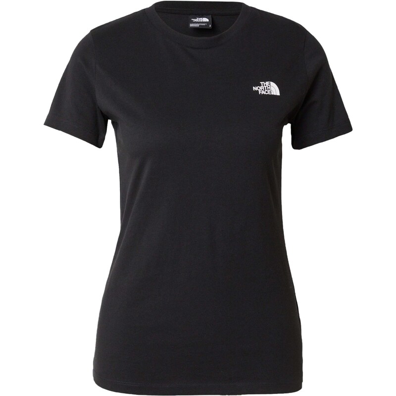 THE NORTH FACE Функционална тениска 'SIMPLE DOME' черно / бяло