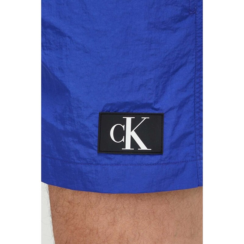 Плувни шорти Calvin Klein в тъмносиньо KM0KM00981