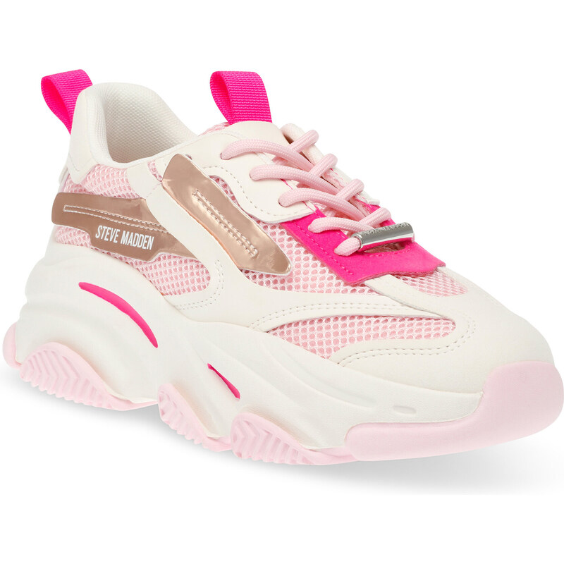 Сникърси Steve Madden Possession-E Sneaker SM19000033-04005-PKM Pink Multi