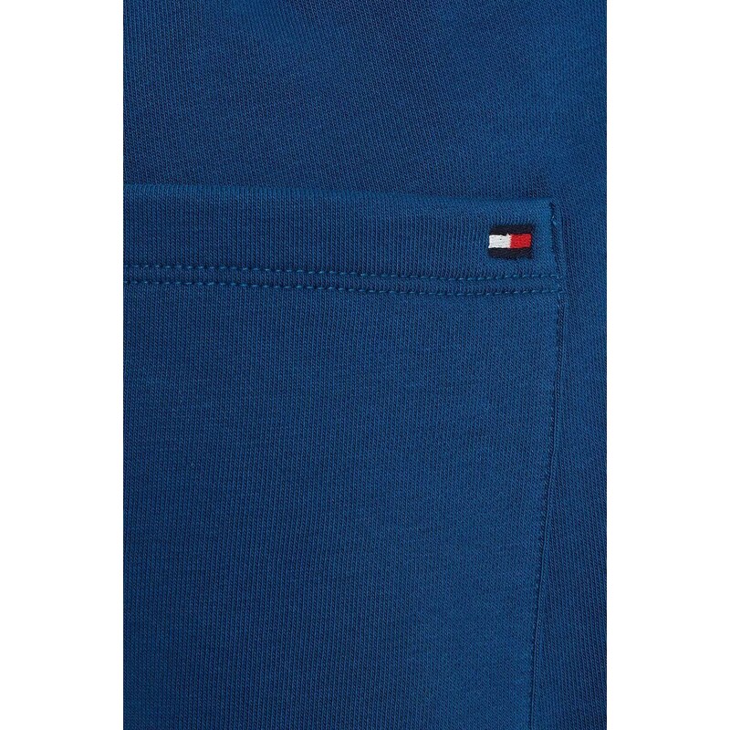 Детски спортен панталон Tommy Hilfiger в синьо с апликация