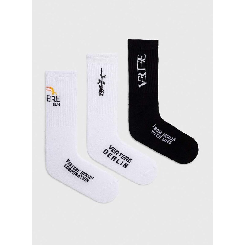 Чорапи Vertere Berlin (3 броя) в бяло