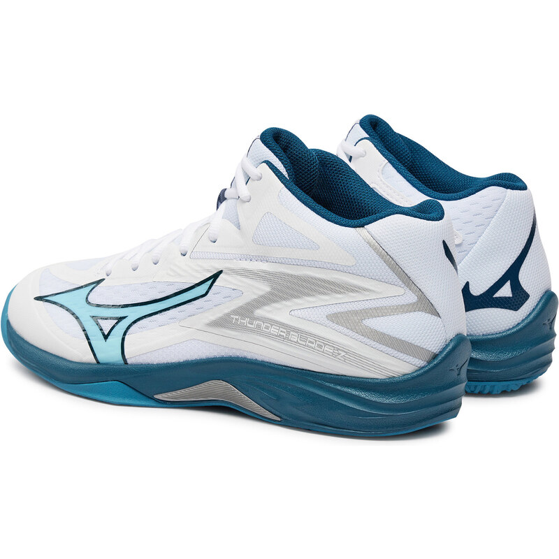 Обувки Mizuno Thunder Blade Z Mid V1GA2375 White/Sailor Blue/Silver 21