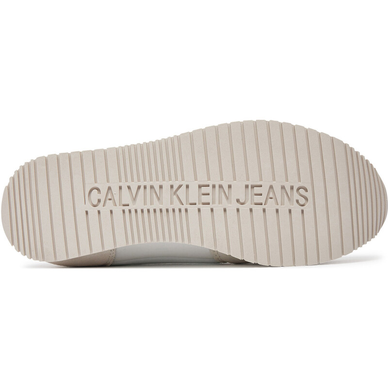 Сникърси Calvin Klein Jeans Runner Sock Lace Up YM0YM00553 Bright White YAF