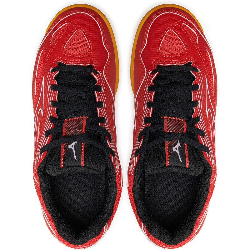 Обувки Mizuno Cyclone Speed 4 Jr V1GD2310 Radiant Red/White/Carrot Curl 2
