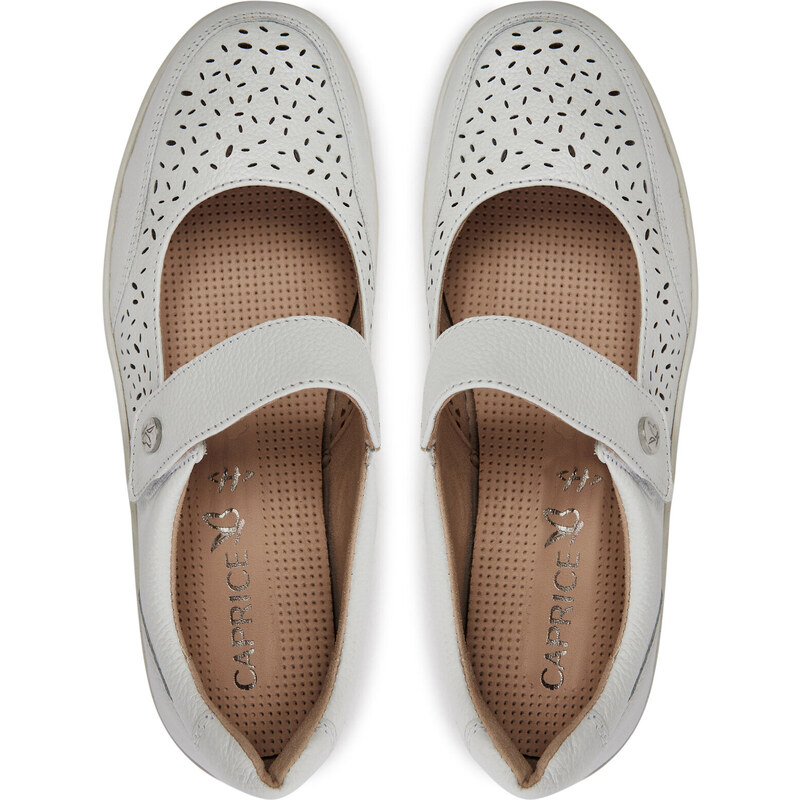 Обувки Caprice 9-22156-42 White Nappa 102