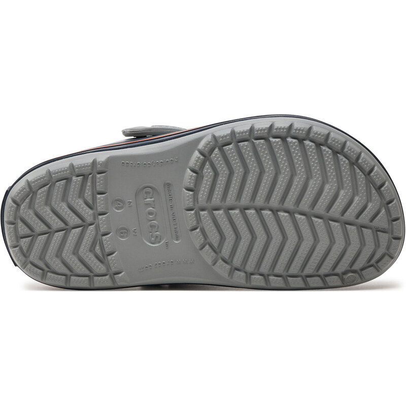 Чехли Crocs Crocband 11016 Light Grey/Navy