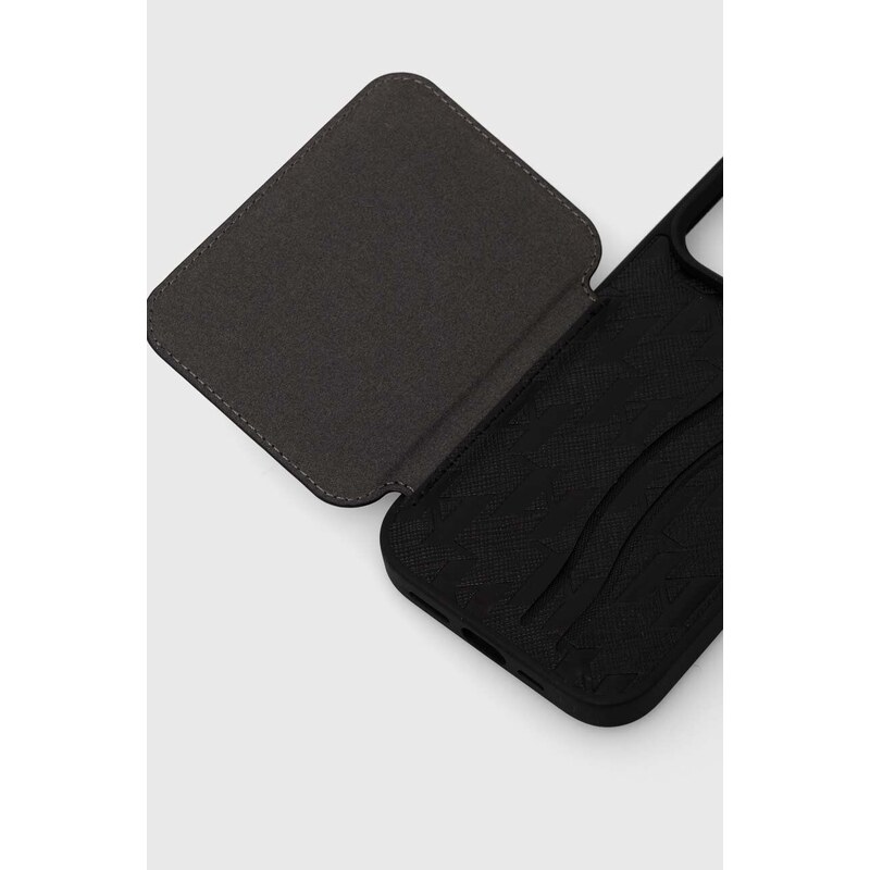 Кейс за телефон Karl Lagerfeld iPhone 15 Pro 6.1" в черно