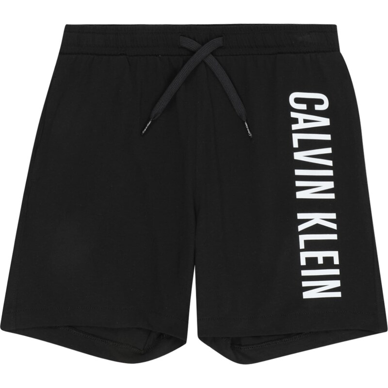Calvin Klein Swimwear Панталон черно / бяло