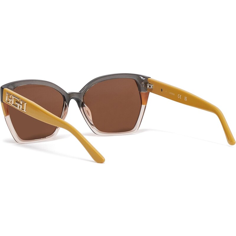 Слънчеви очила Guess GU7912 Yellow/Other/Brown 41E