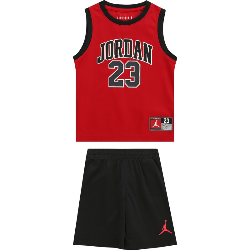 Jordan Облекло за трениране червено / черно