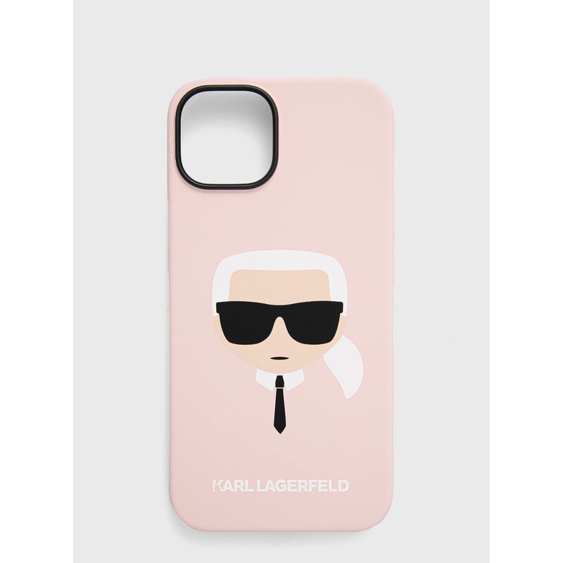 Кейс за телефон Karl Lagerfeld Iphone 14 6,1" в розово