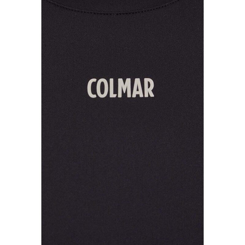 Спортна тениска Colmar в черно с изчистен дизайн