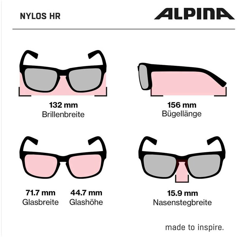 ALPINA Спортни очила NYLOS HR