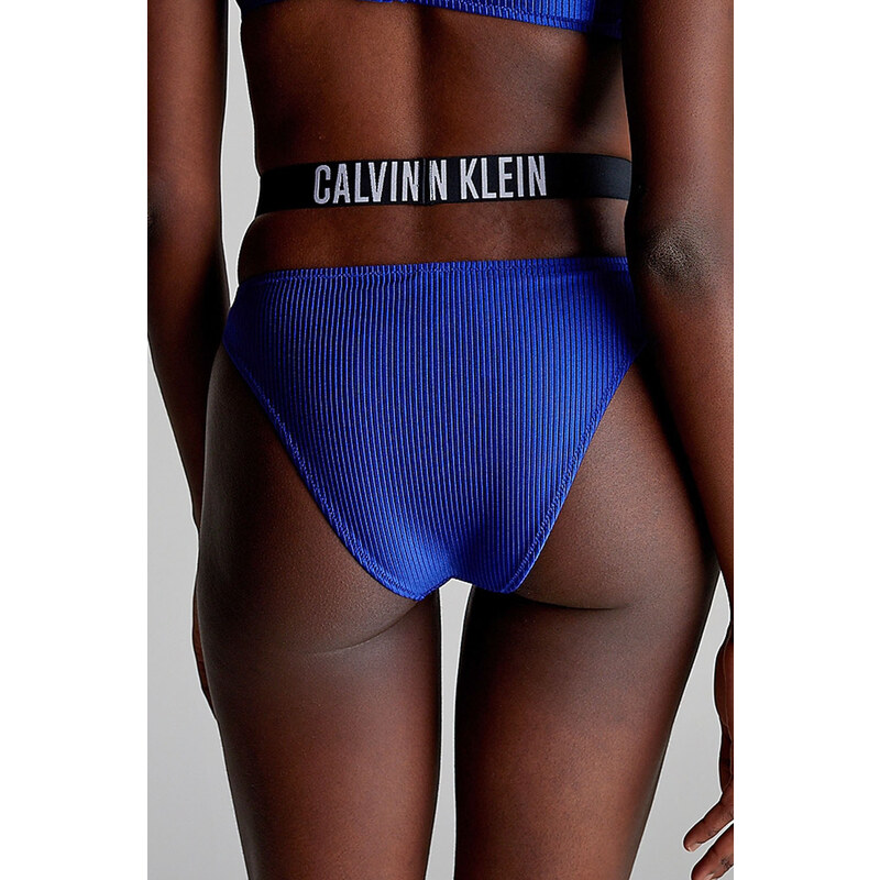 CALVIN KLEIN Bikini Bottom High Leg Cheeky Bikini KW0KW02391 C7N midnight lagoon