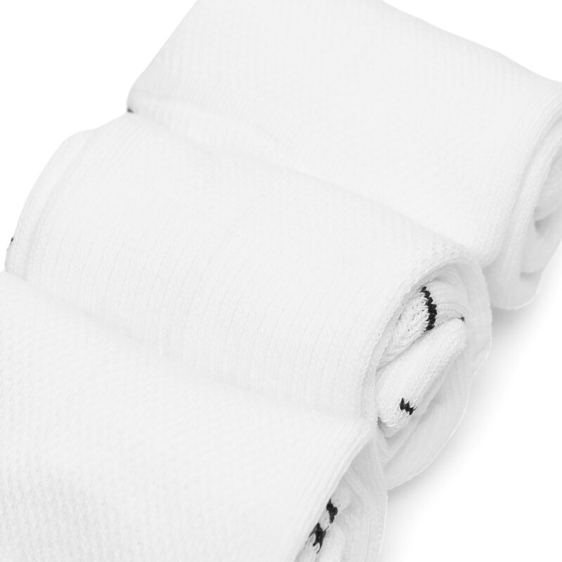 Комплект 3 чифта къси чорапи унисекс Reebok R0356-SS24 (3-pack) Бял
