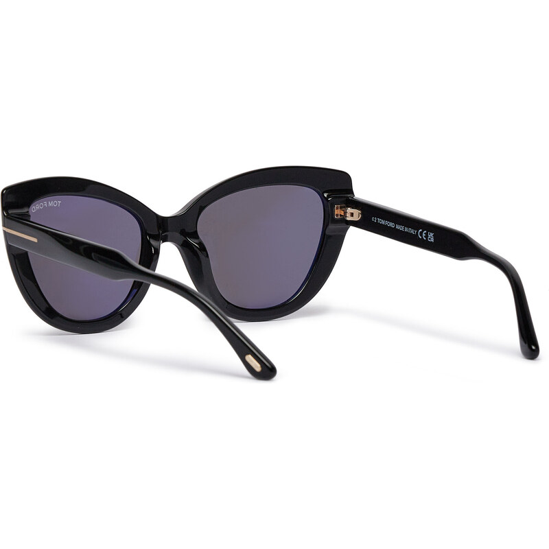 Слънчеви очила Tom Ford FT0762 Shiny Black /Smoke 01A
