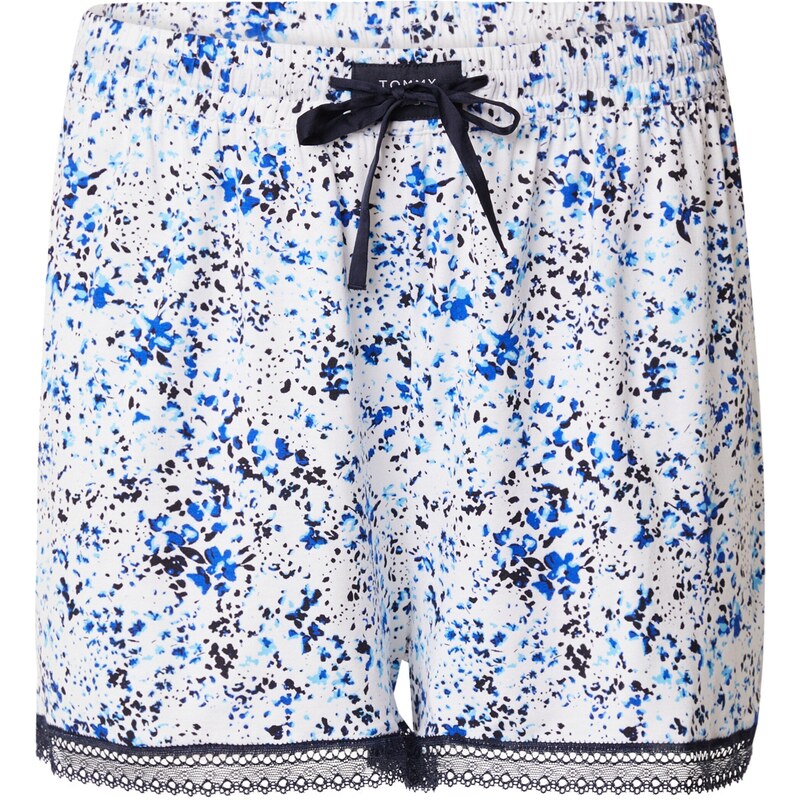 Tommy Hilfiger Underwear Панталон пижама синьо / светлосиньо / светлосиво / черно
