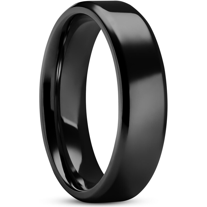 Lucleon Черен титанов пръстен Aesop Kash