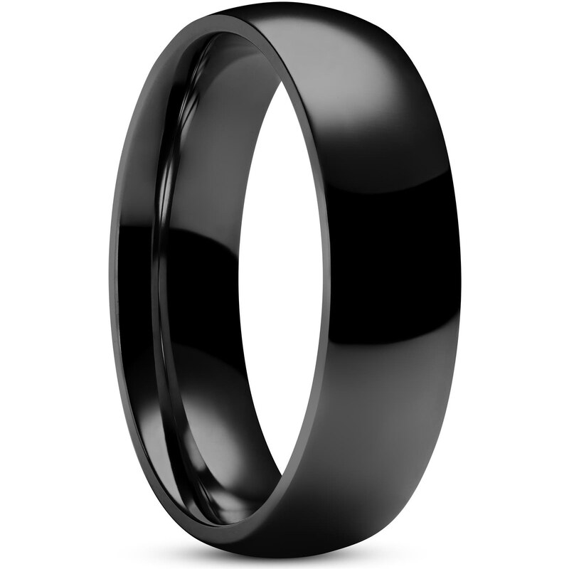 Lucleon Черен титанов пръстен Aesop Cade