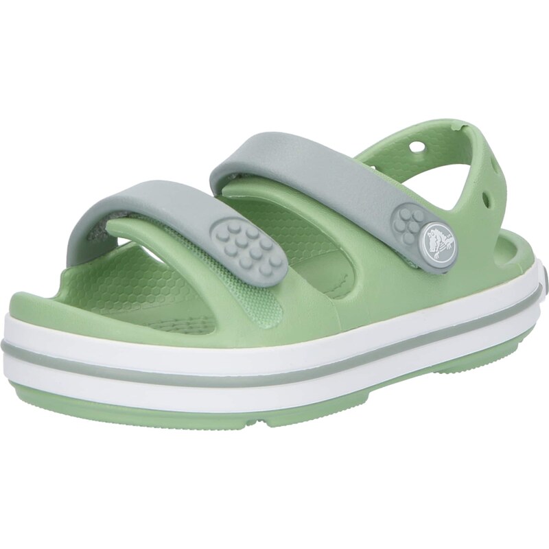 Crocs Отворени обувки 'Cruiser' сиво / светлозелено