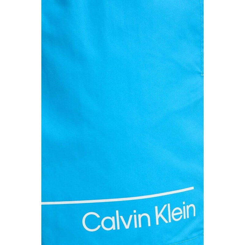 Плувни шорти Calvin Klein в тюркоазено KM0KM00957