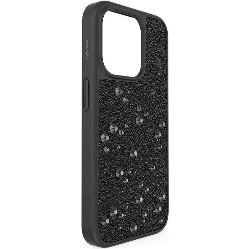 Кейс за телефон Swarovski iPhone 15 Pro в черно