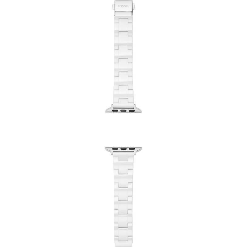 Сменяема каишка за часовник Apple Watch Fossil S380005 Сребрист - GLAMI.bg