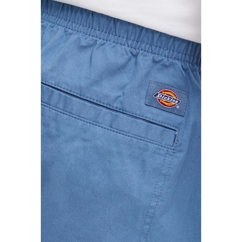 Памучен къс панталон Dickies в синьо