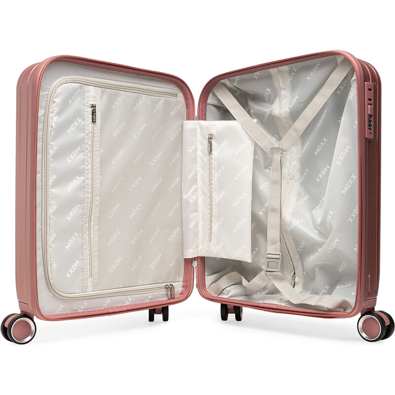 Самолетен куфар за ръчен багаж MEXX MEXX-S-033-05 PINK Розов