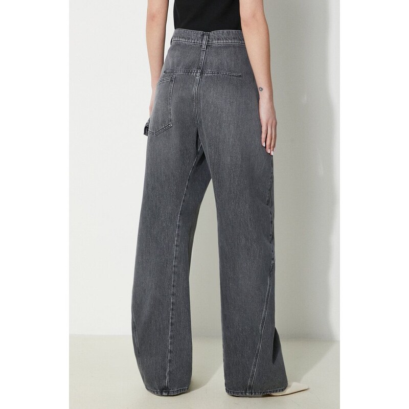 Дънки JW Anderson Twisted Workwear Jeans с висока талия DT0057.PG1195.929
