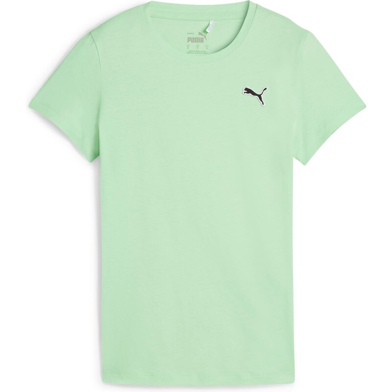 PUMA Тениска 'BETTER ESSENTIALS' пастелно зелено / черно / бяло