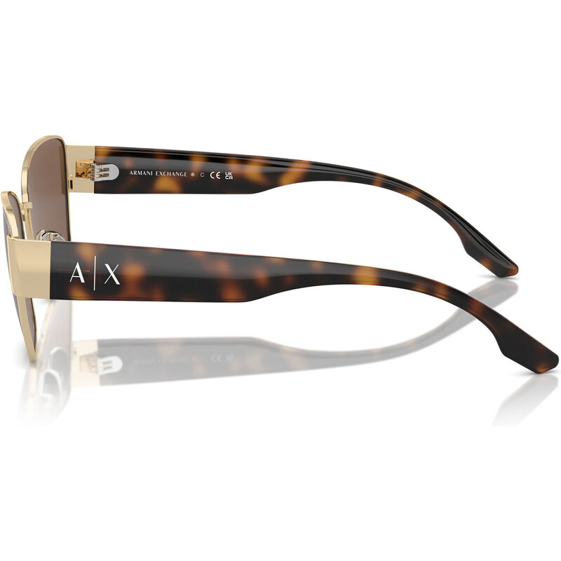 Слънчеви очила Armani Exchange 0AX2051S 611073 Кафяв