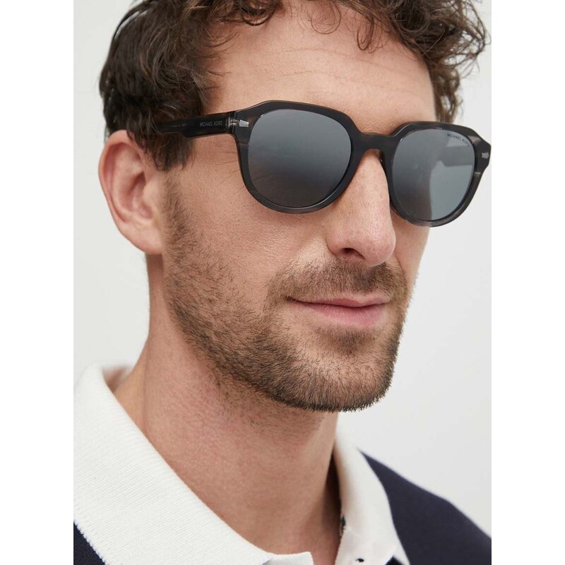 Слънчеви очила Michael Kors EGER в сиво 0MK2216U