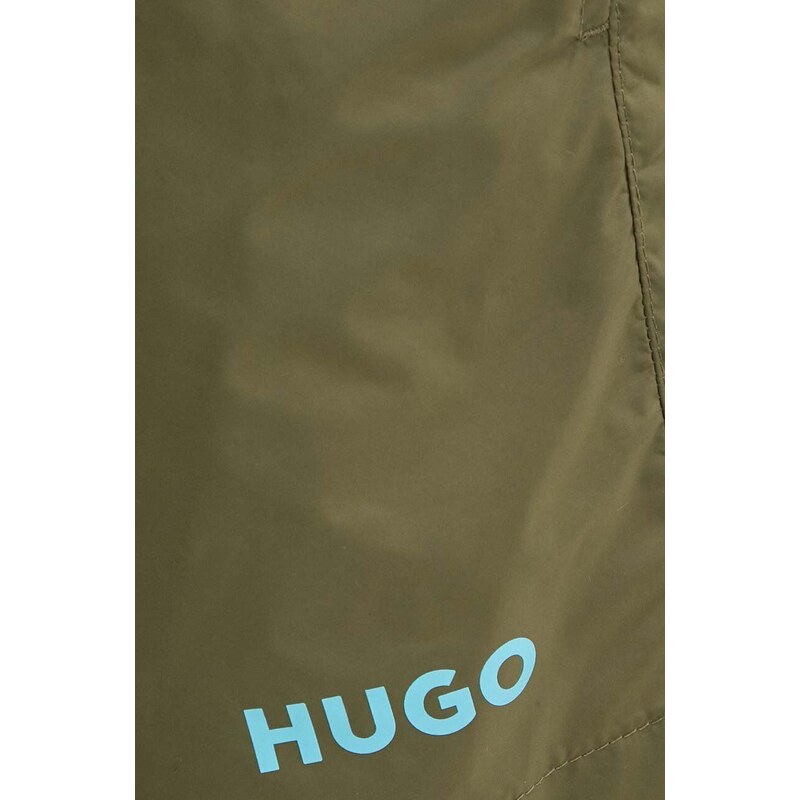 Плувни шорти HUGO в зелено 50469304
