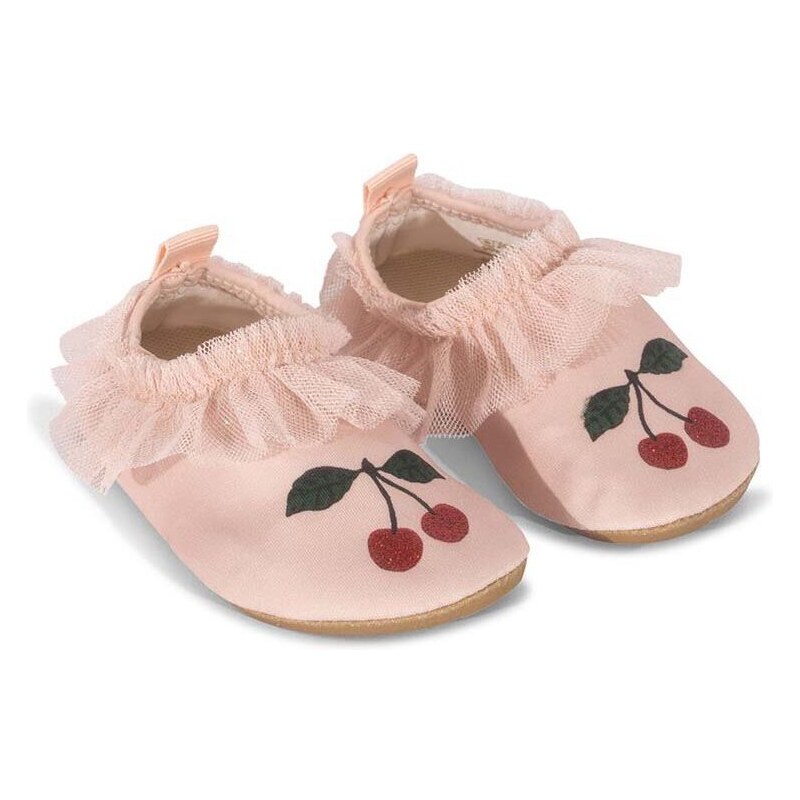Детски обувки за вода Konges Sløjd в розово