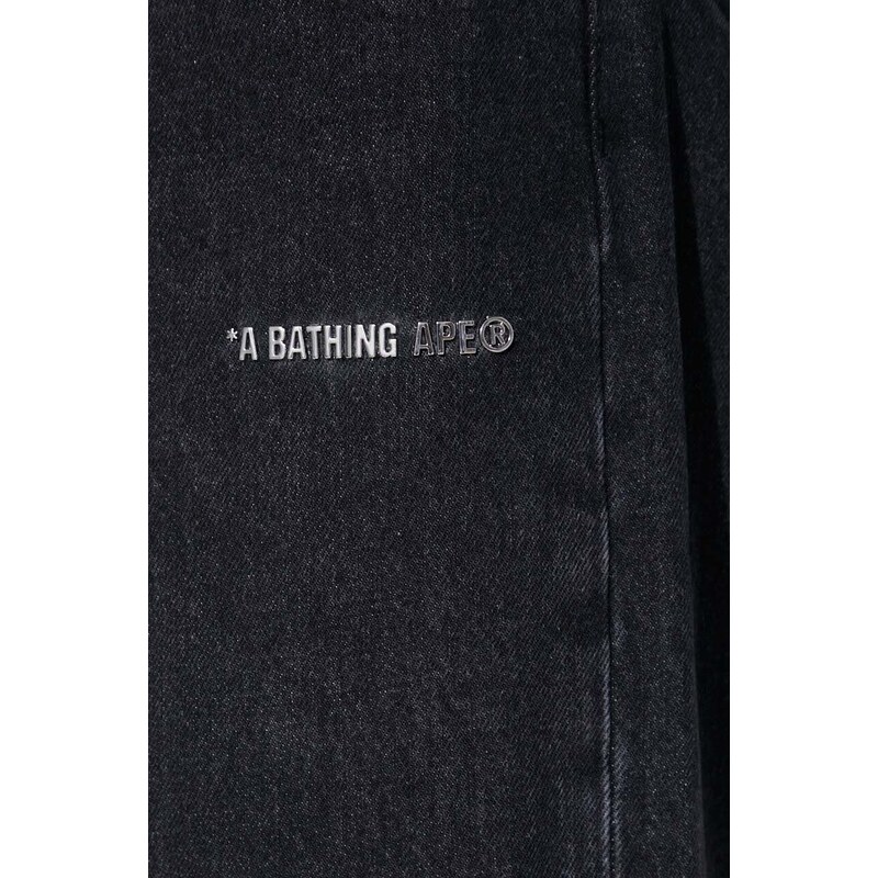 Дънки A Bathing Ape Metal Logo Pin Denim Pants 1J80150053
