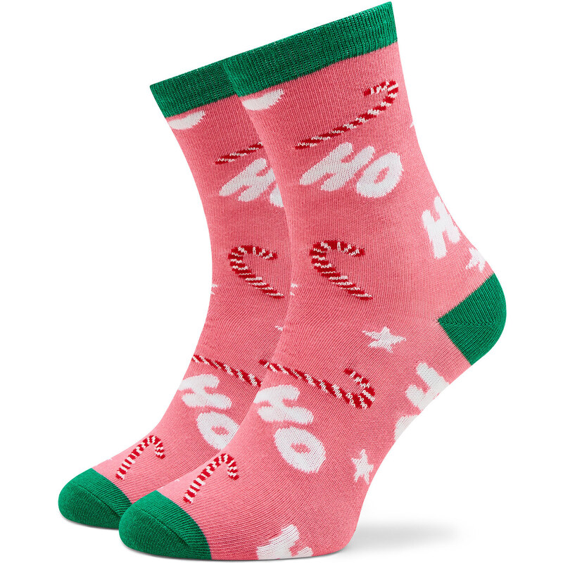 Комплект 4 чифта дълги чорапи дамски Vero Moda 10274060 Hot Pink 4304838