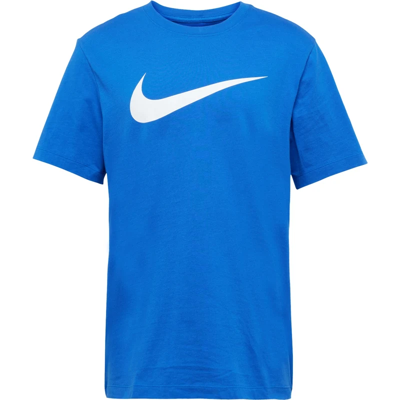 Nike Sportswear Тениска Swoosh кралско синьо бяло Glamibg 
