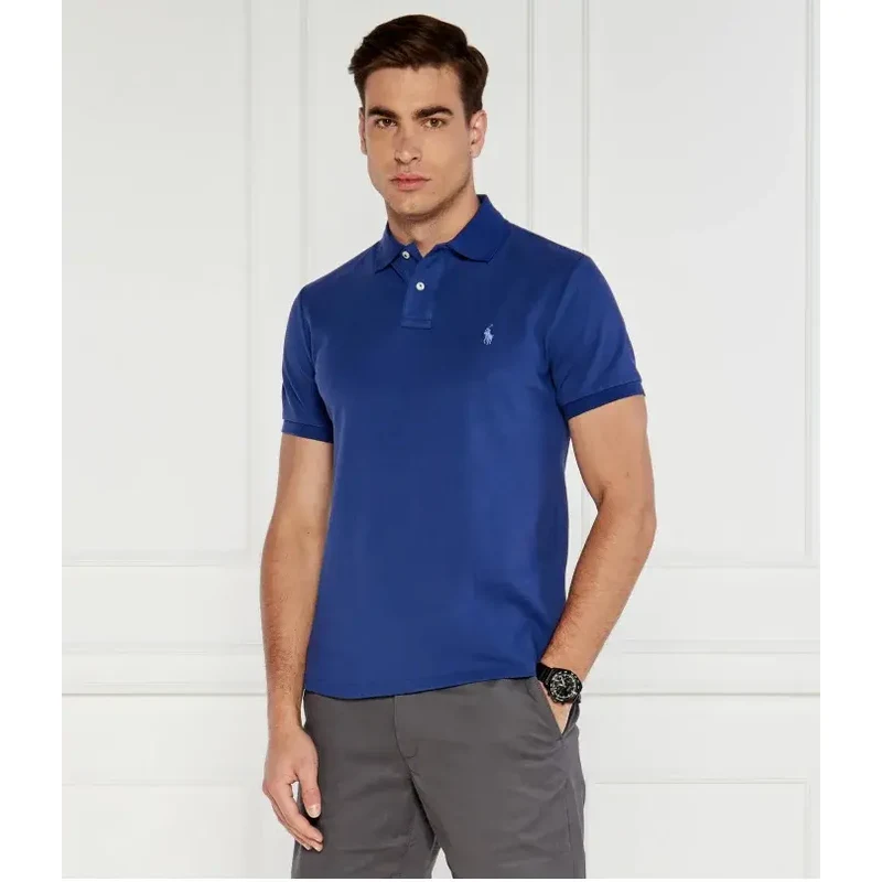 Polo Ralph Lauren Полотениска с яка Slim Fit Glamibg 