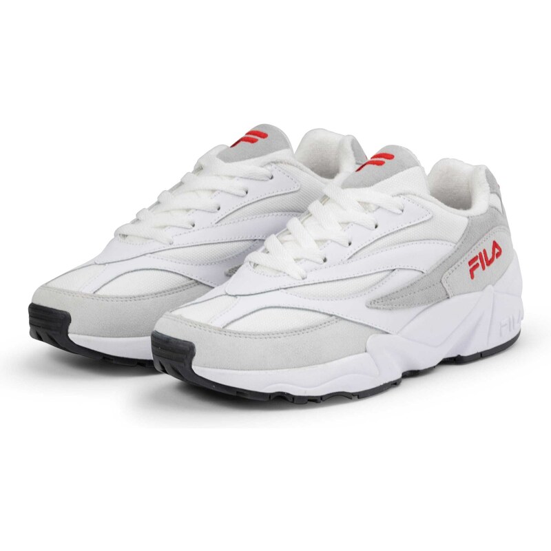 FILA Ниски маратонки сиво / бяло